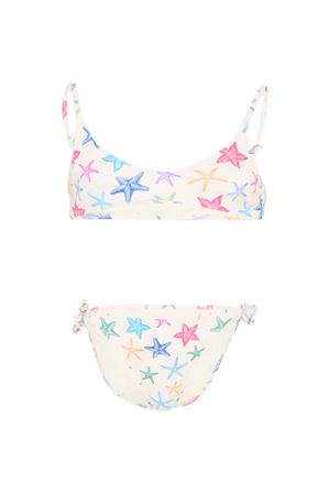 Bikini Paloma in nylon elasticizzato beige SAINT BARTH KIDS | PALO00200578L